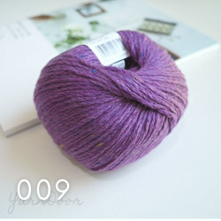 星月彩點羊毛－紫菫